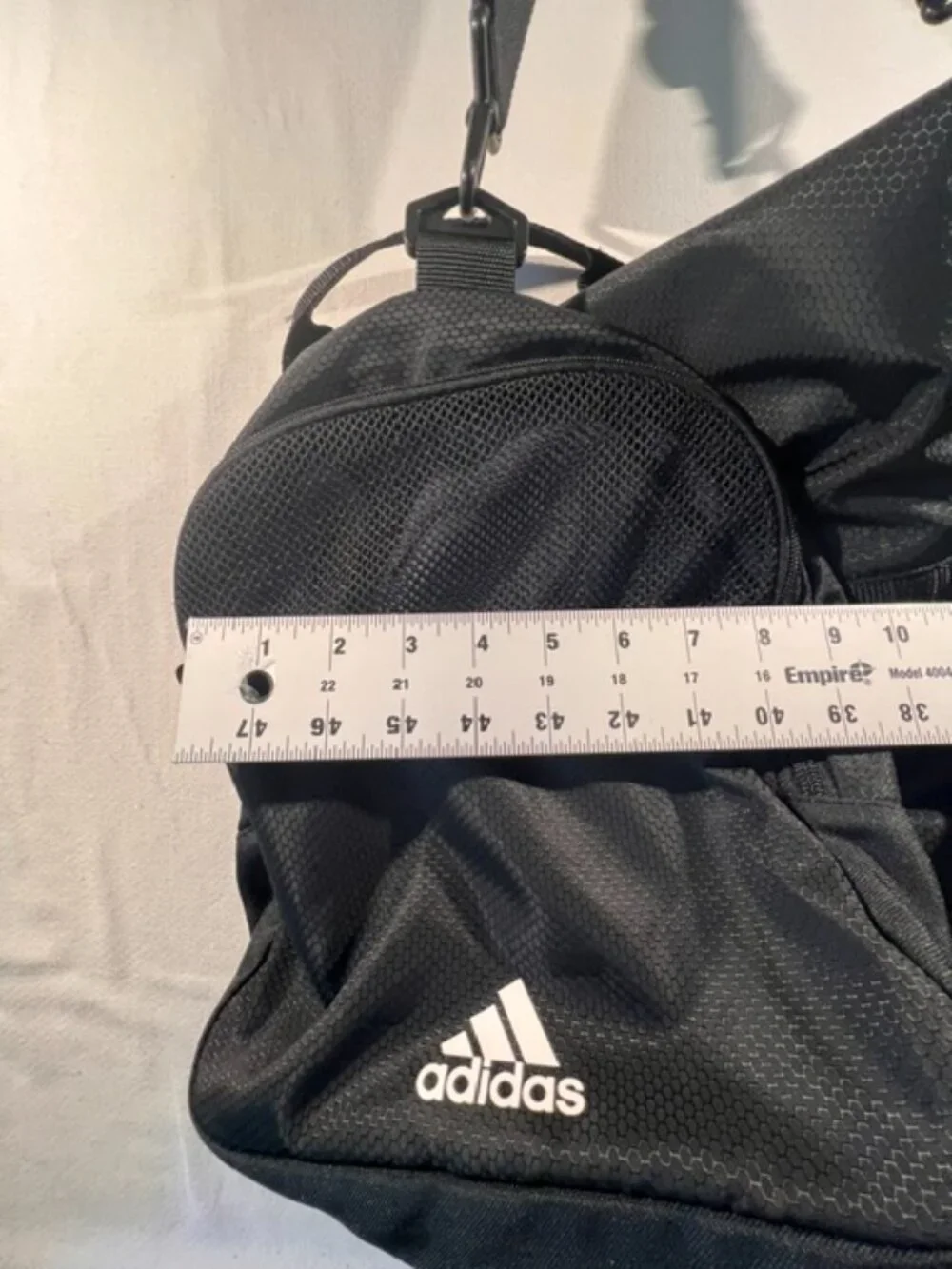 Adidas Defender IV Duffel Bag Black/White app. 23x13x9